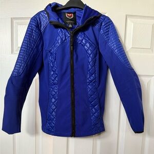 Quilted Blue Women’s Jacket